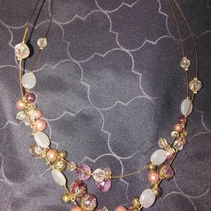 Elegant Multi-Color Beaded Necklace